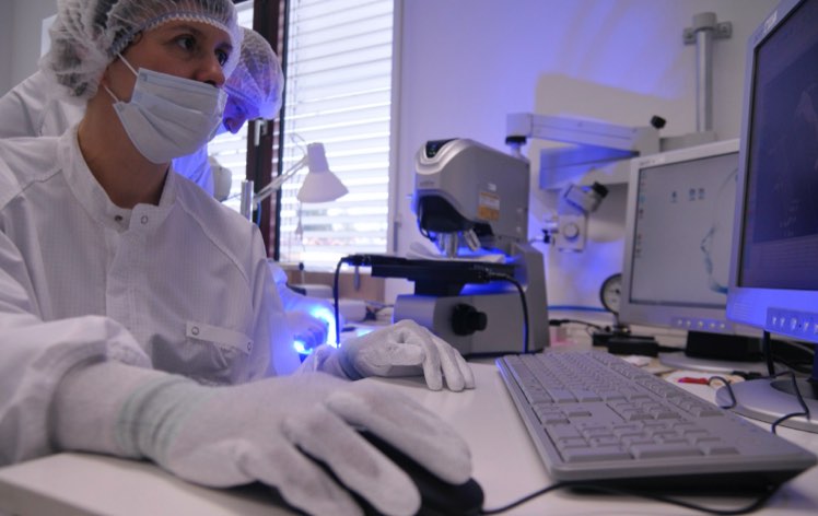 Image of a scientist working on the computer / © DESY/Marta Mayer